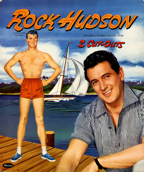 ROCK HUDSON UNIVERSAL-INTERNATIONAL STAR 2 CUT-OUTS [PAPER DOLL BOOK] - Image 2