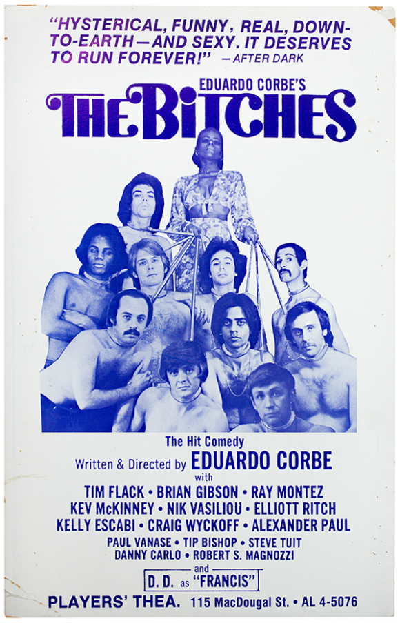 BITCHES, THE (1972) Theatre window card poster