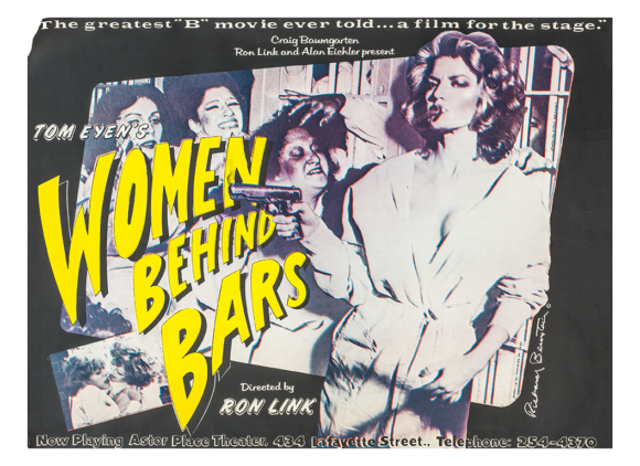 WOMEN BEHIND BARS (1975) Theatre poster