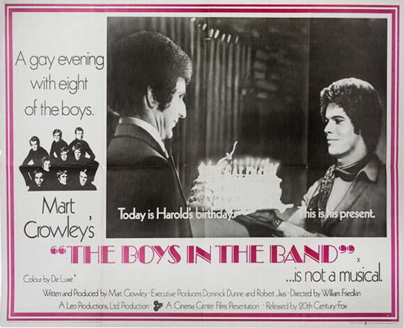 BOYS IN THE BAND, THE (1970) UK quad poster