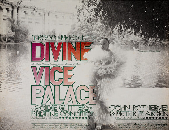 DIVINE | VICE PALACE (1972) Poster