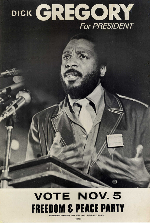 DICK GREGORY FOR PRESIDENT (1968) Poster