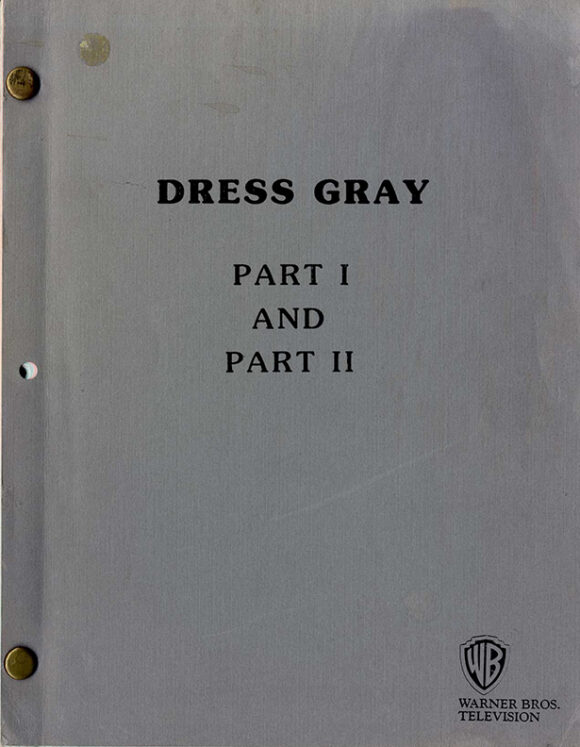 DRESS GRAY (1986) Set of 2 significantly variant draft film scripts - Image 3