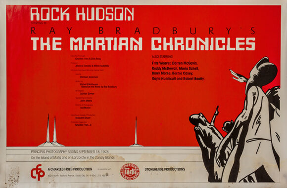 MARTIAN CHRONICLES, THE [1974] TV miniseries poster