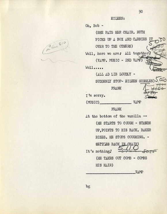 WONDERFUL TOWN (Nov 19, 1958) TV script for live production - Image 2