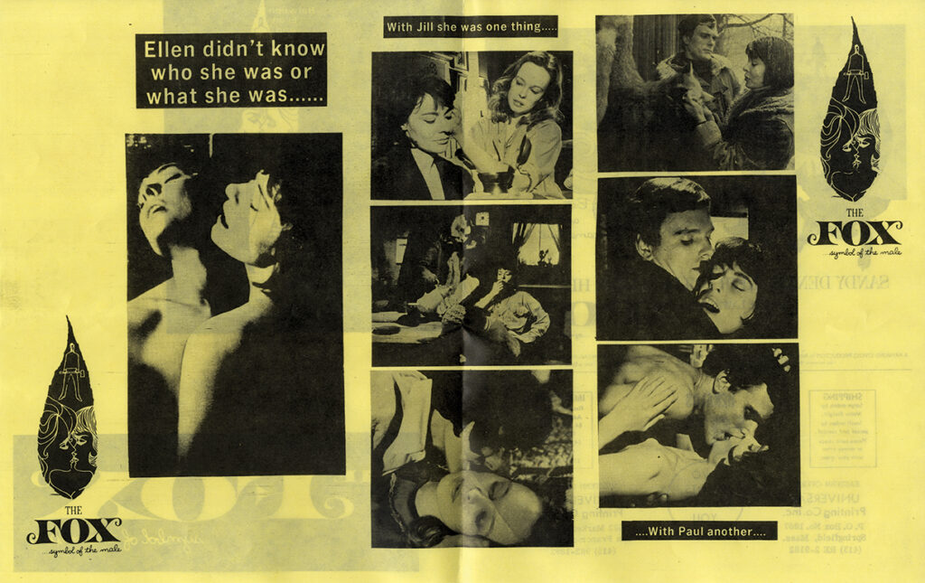 FOX, THE (1967) Pressbook for D. H. Lawrence adaptation