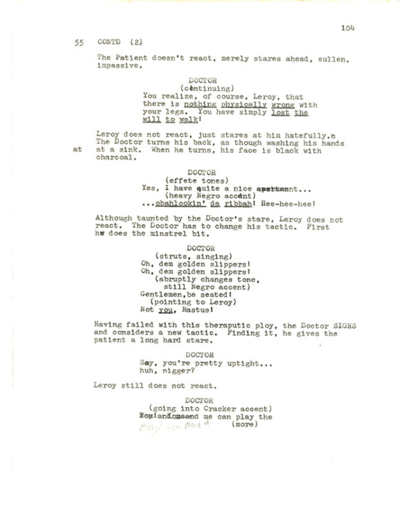 THE MAGIC CHRISTIAN (1969) final draft film script dated 25 Nov. 1968