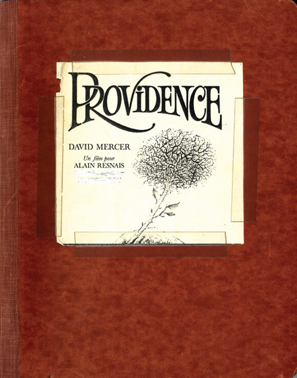 PROVIDENCE (1977) Final 3rd Draft film script belonging to David Mercer