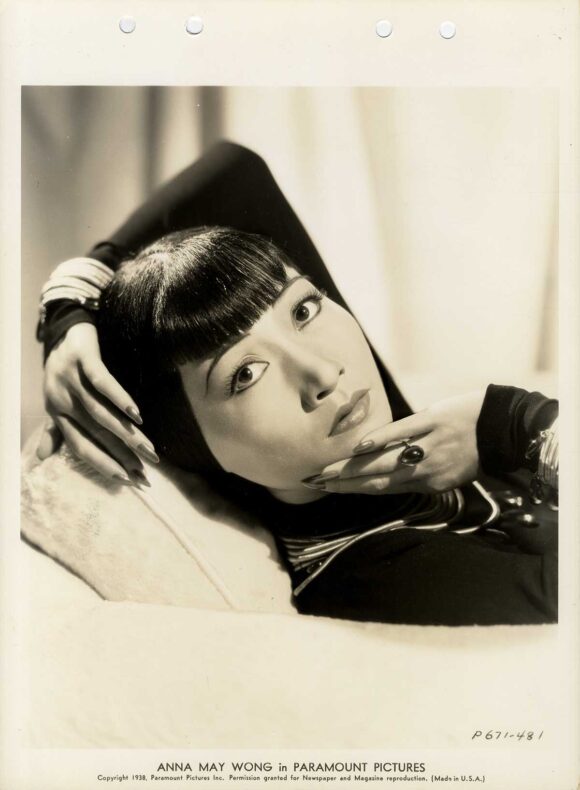 ANNA MAY WONG (1937) Publicity photo for Paramount Pictures #1