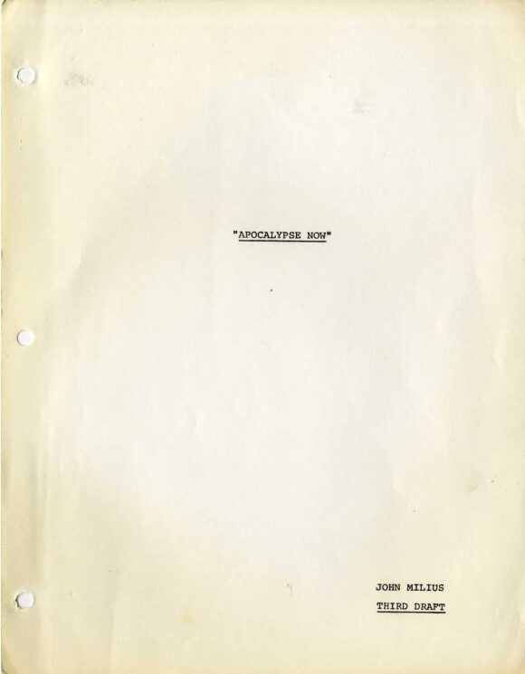 APOCALYPSE NOW (1979) Third Draft Screenplay by John Milius, Revised by Francis Coppola, Dec 3, 1975 - Image 2