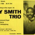 JIMMY SMITH TRIO (1968) Swiss concert flyer