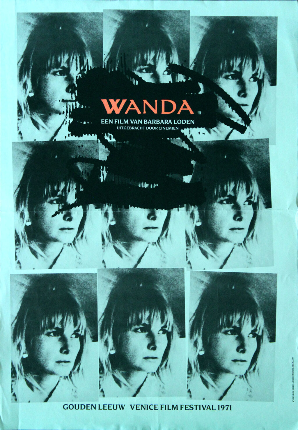 WANDA (1971) Dutch poster