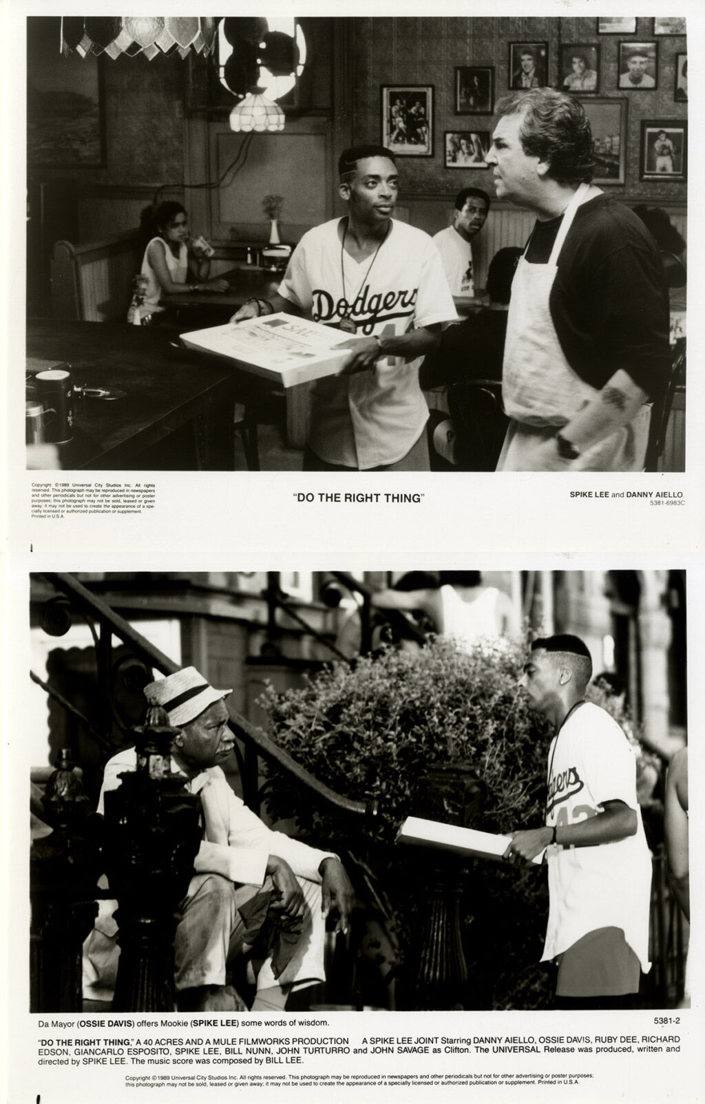 DO THE RIGHT THING (1989) Press kit - Image 7