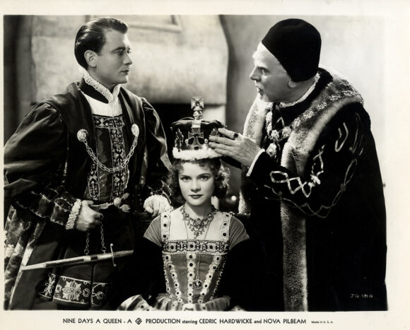 NINE DAYS A QUEEN (1935) Set of 10 photos