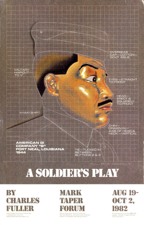 SOLDIER'S PLAY, A (1982) Theatre poster