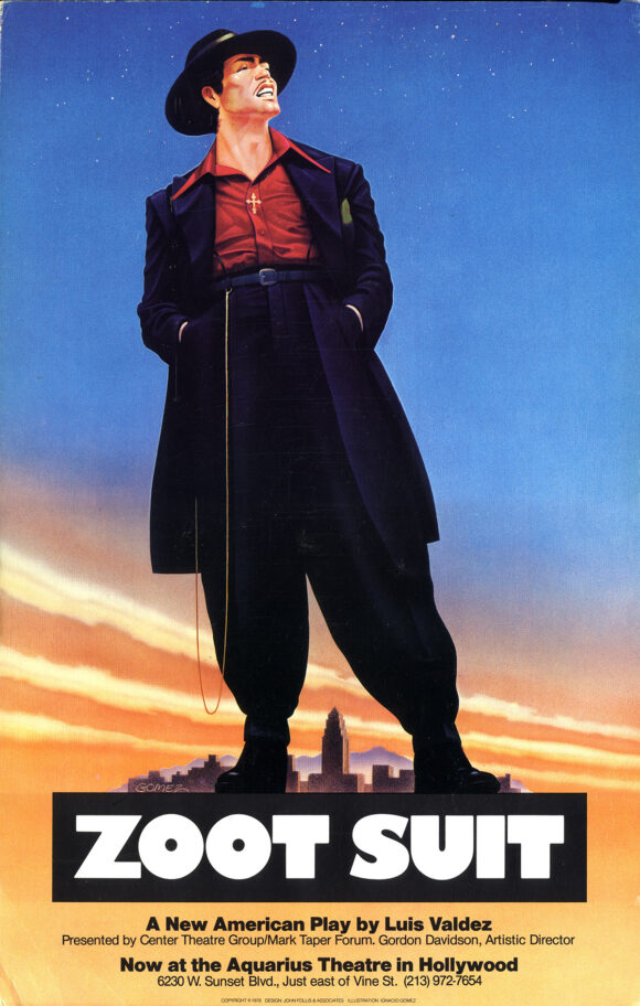 ZOOT SUIT (1978) Theatre poster