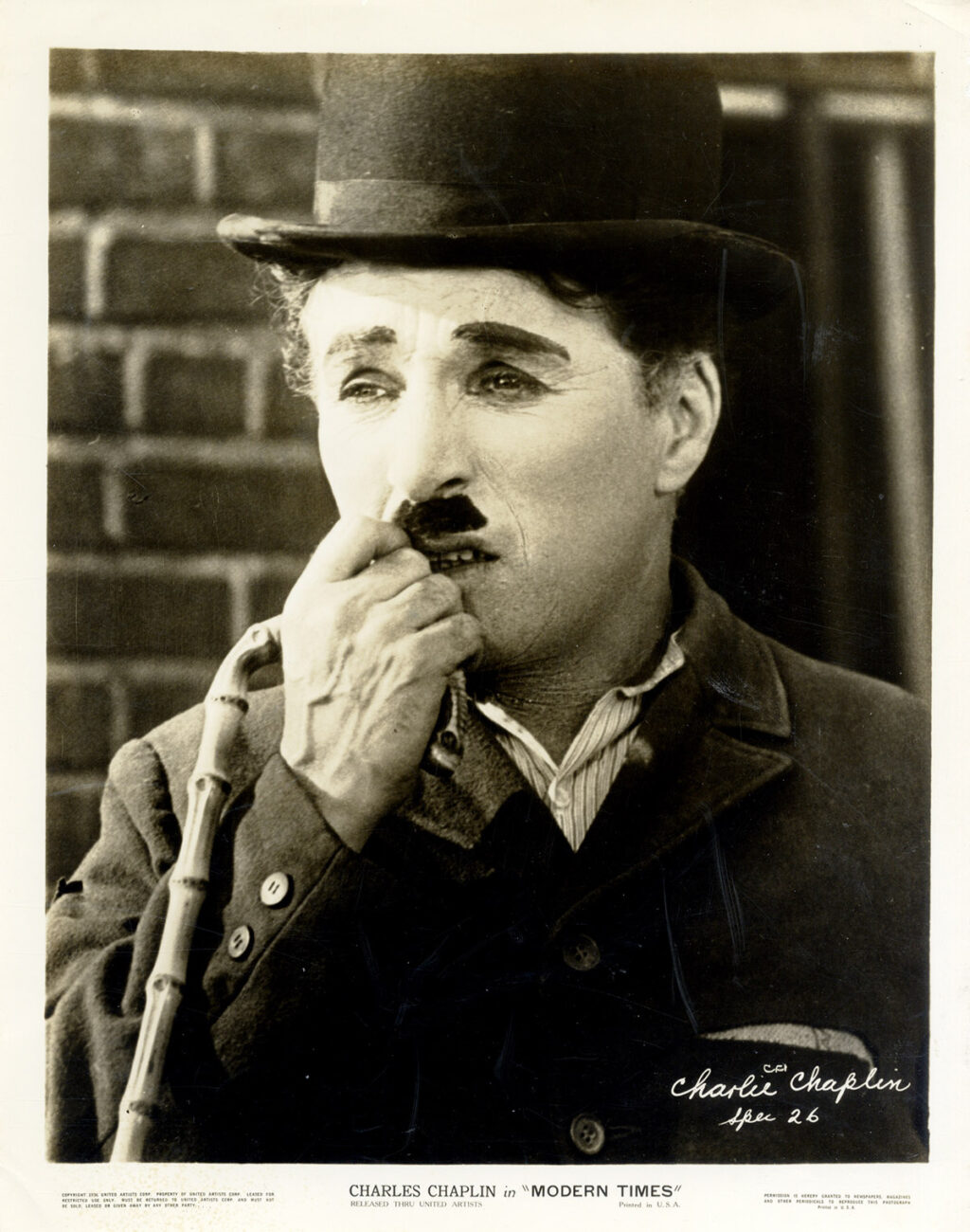 MODERN TIMES (1936) Charlie Chaplin photo