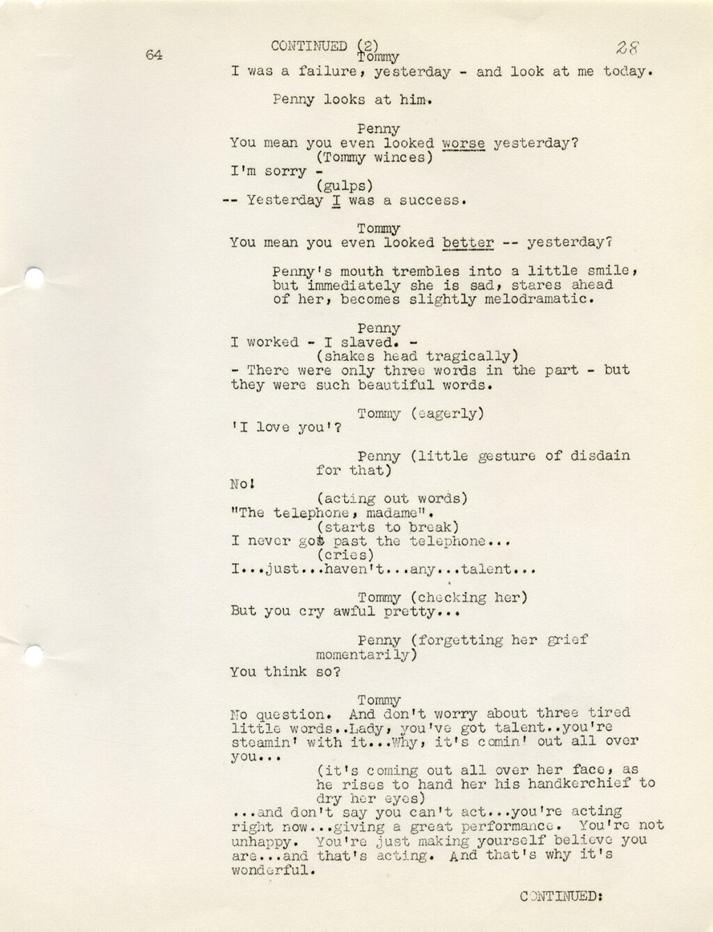 BABES ON BROADWAY (1941) Film script by Fred Finklehoffe, Elaine Ryan dated May 21, 1941 - Image 4