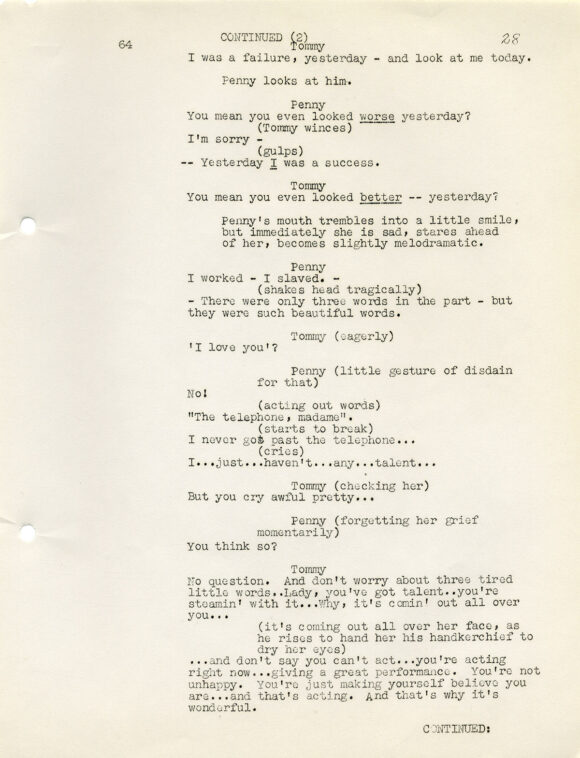 BABES ON BROADWAY (1941) Film script by Fred Finklehoffe, Elaine Ryan dated May 21, 1941 - Image 4