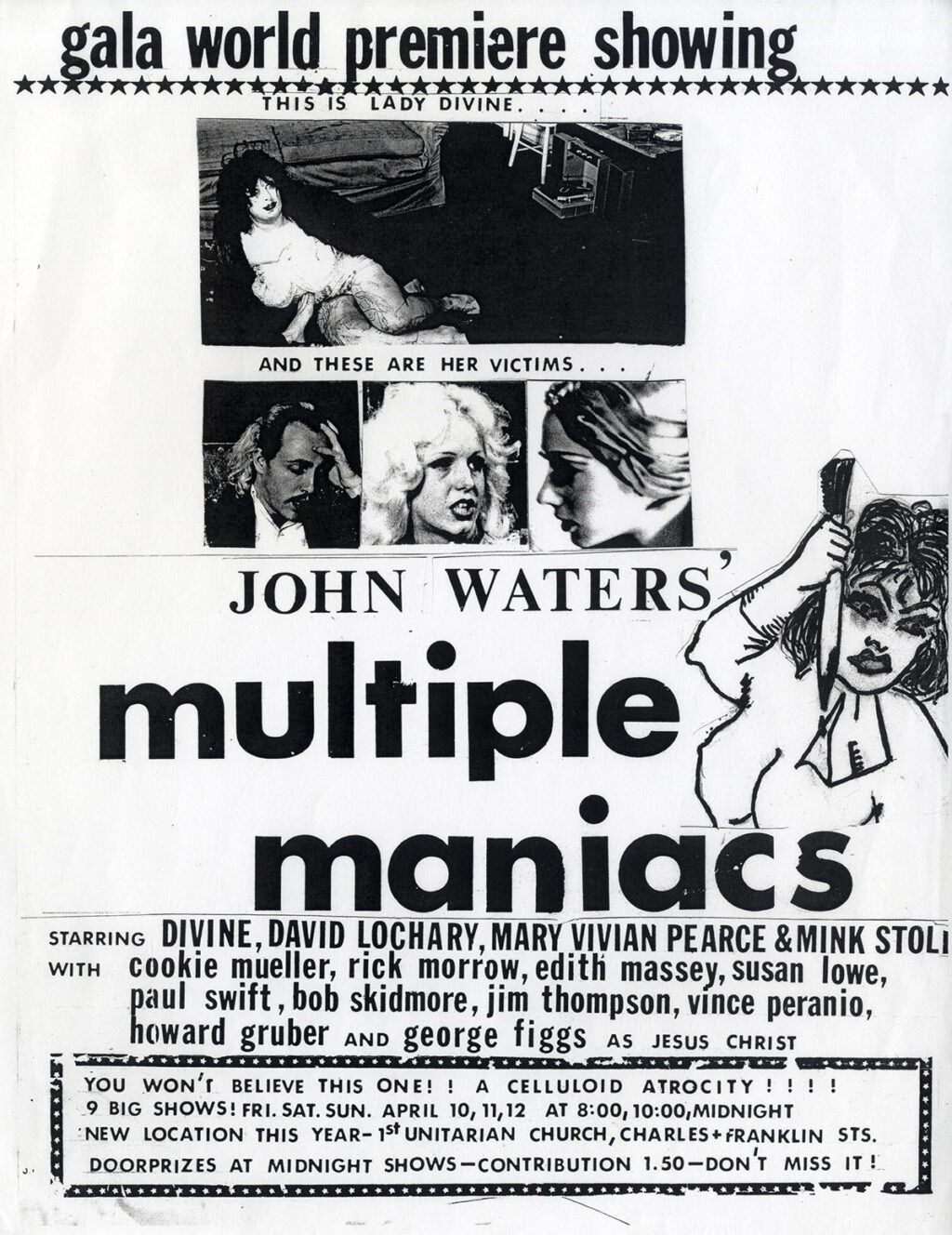 MULTIPLE MANIACS (1970)