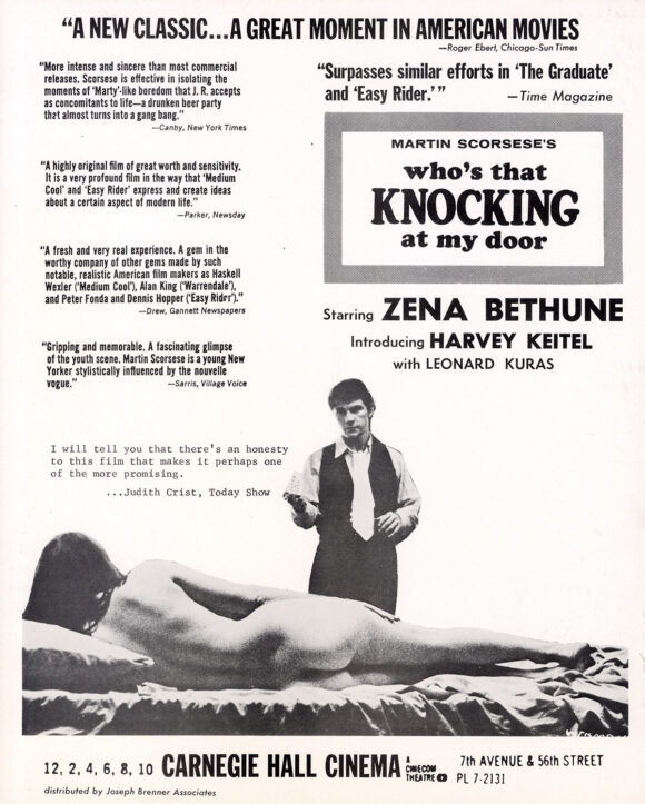 WHO'S THAT KNOCKING AT MY DOOR (1968)