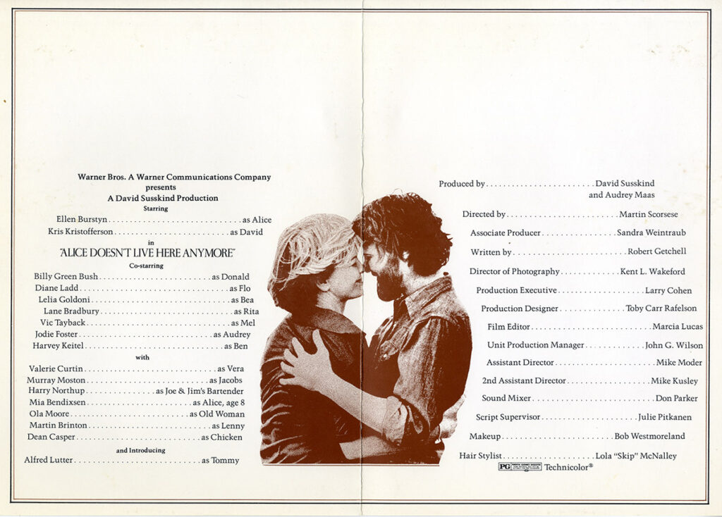 ALICE DOESN'T LIVE HERE ANYMORE (1974) Press kit - Image 6