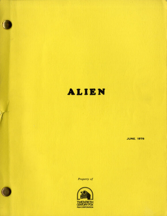 ALIEN (Jun 1978) "Revised Final" Draft by Walter Hill and David Giler