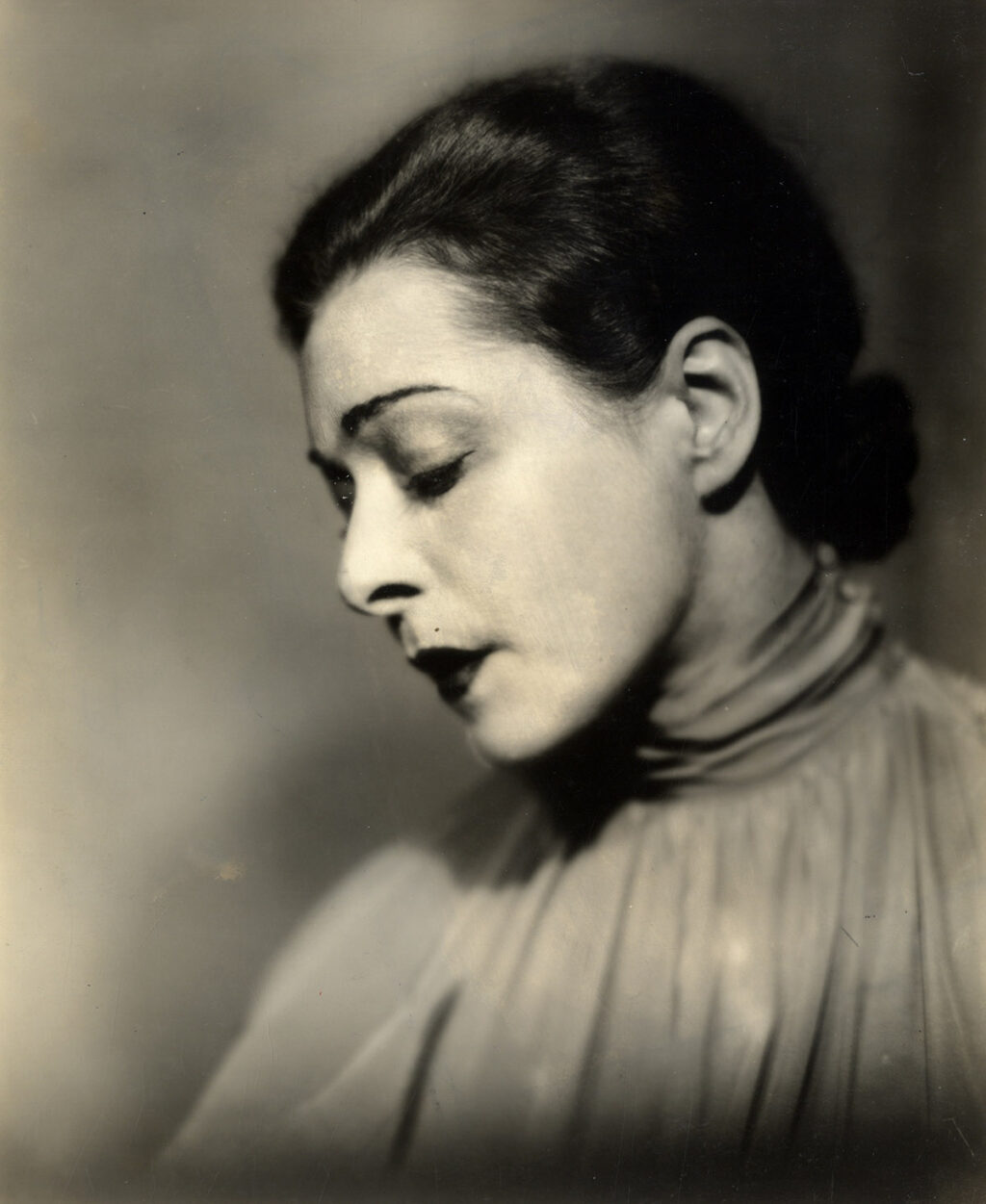 ALLA NAZIMOVA (ca. 1930) Photo by Maurice Goldberg