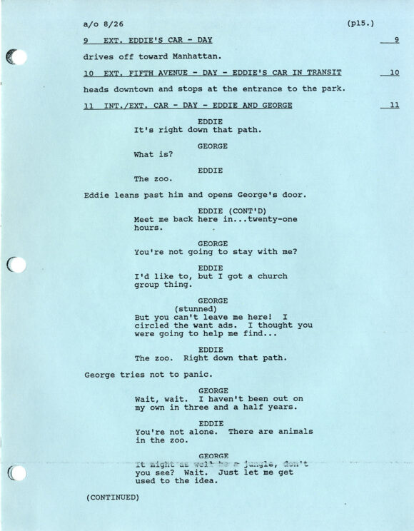 ANOTHER YOU (Aug/Sep 1990) Set of 2 variant 2nd draft scripts by Ziggy Steinberg