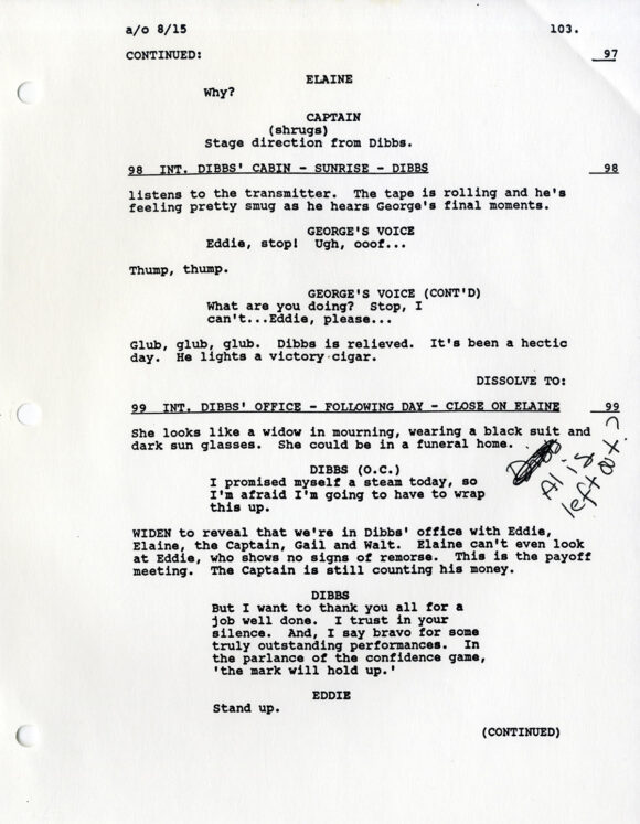 ANOTHER YOU (Aug/Sep 1990) Set of 2 variant 2nd draft scripts by Ziggy Steinberg