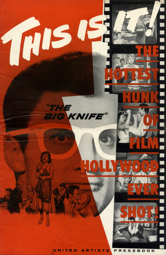 BIG KNIFE, THE (1955) Pressbook