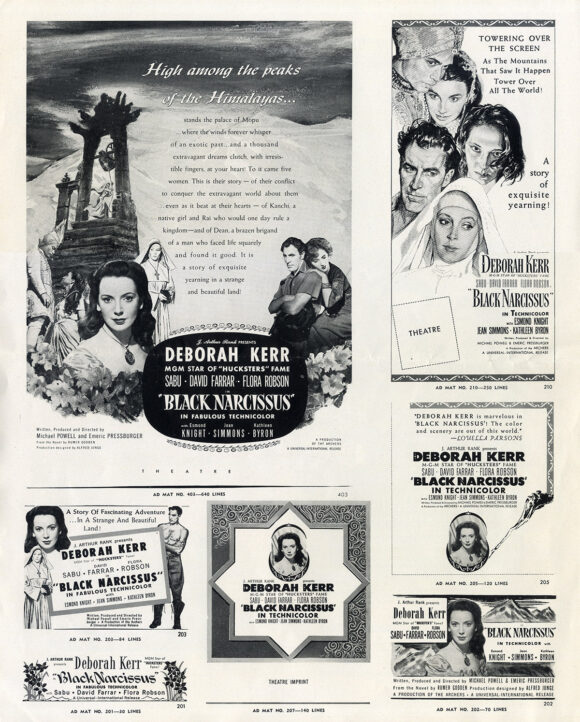 BLACK NARCISSUS (1947) Pressbook - Image 5