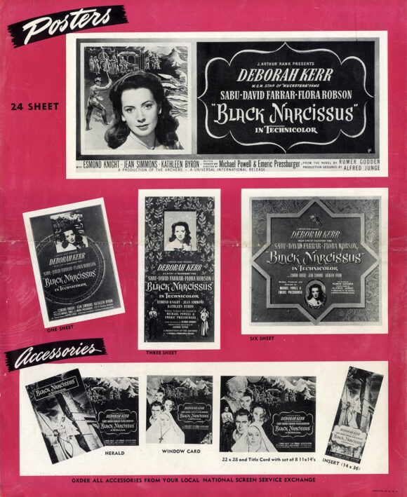 BLACK NARCISSUS (1947) Pressbook - Image 3