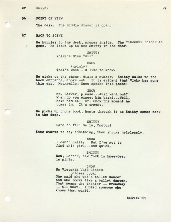 BLINDFOLD (Feb 4, 1965) Second Revised Final screenplay - Image 6