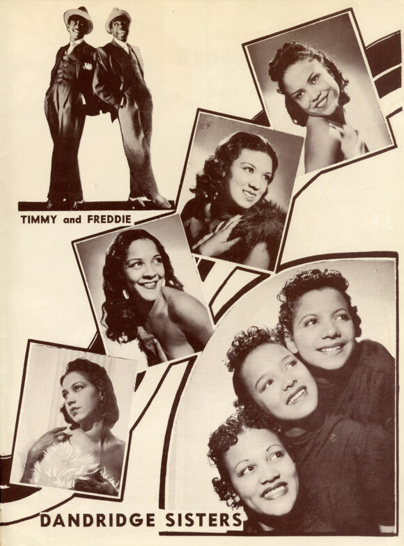 COTTON CLUB, THE (ca. 1939) Program