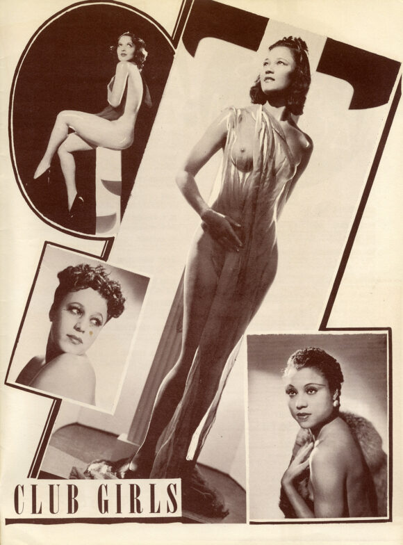 COTTON CLUB, THE (ca. 1939) Program