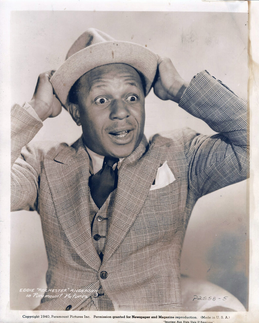 EDDIE "ROCHESTER" ANDERSON (1940)