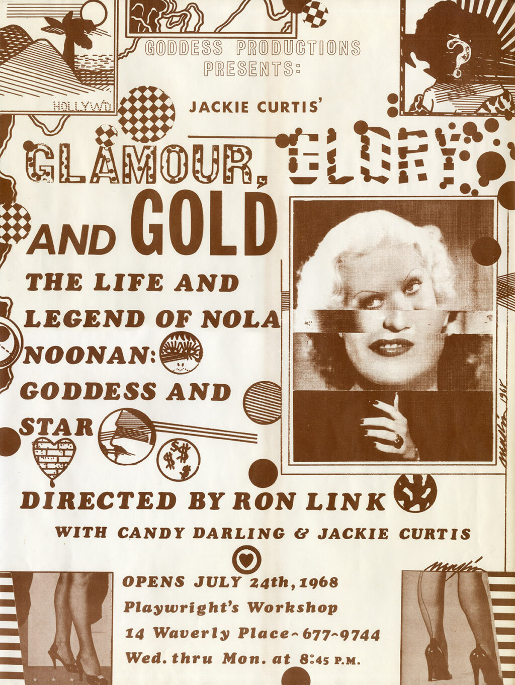 GLAMOUR, GLORY AND GOLD: THE LIFE & LEGEND OF NOLA NOONAN, GODDESS & STAR (1968)