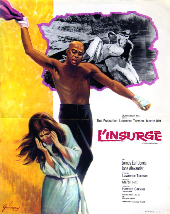 GREAT WHITE HOPE, THE [L'INSURGÉ] (1971) French petite poster