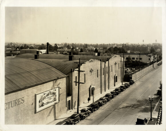 Collection of 6 photos documenting the Hollywood studios (ca. mid-1930s)