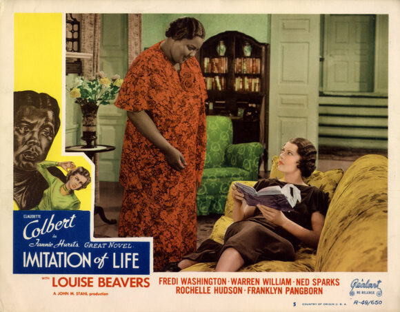 IMITATION OF LIFE (1935; 1949 reissue) Lobby card no. 5