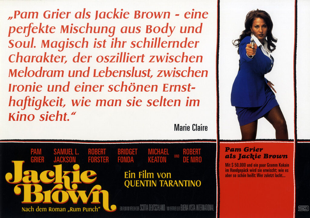 JACKIE BROWN (1997) Set of 16 German color photos