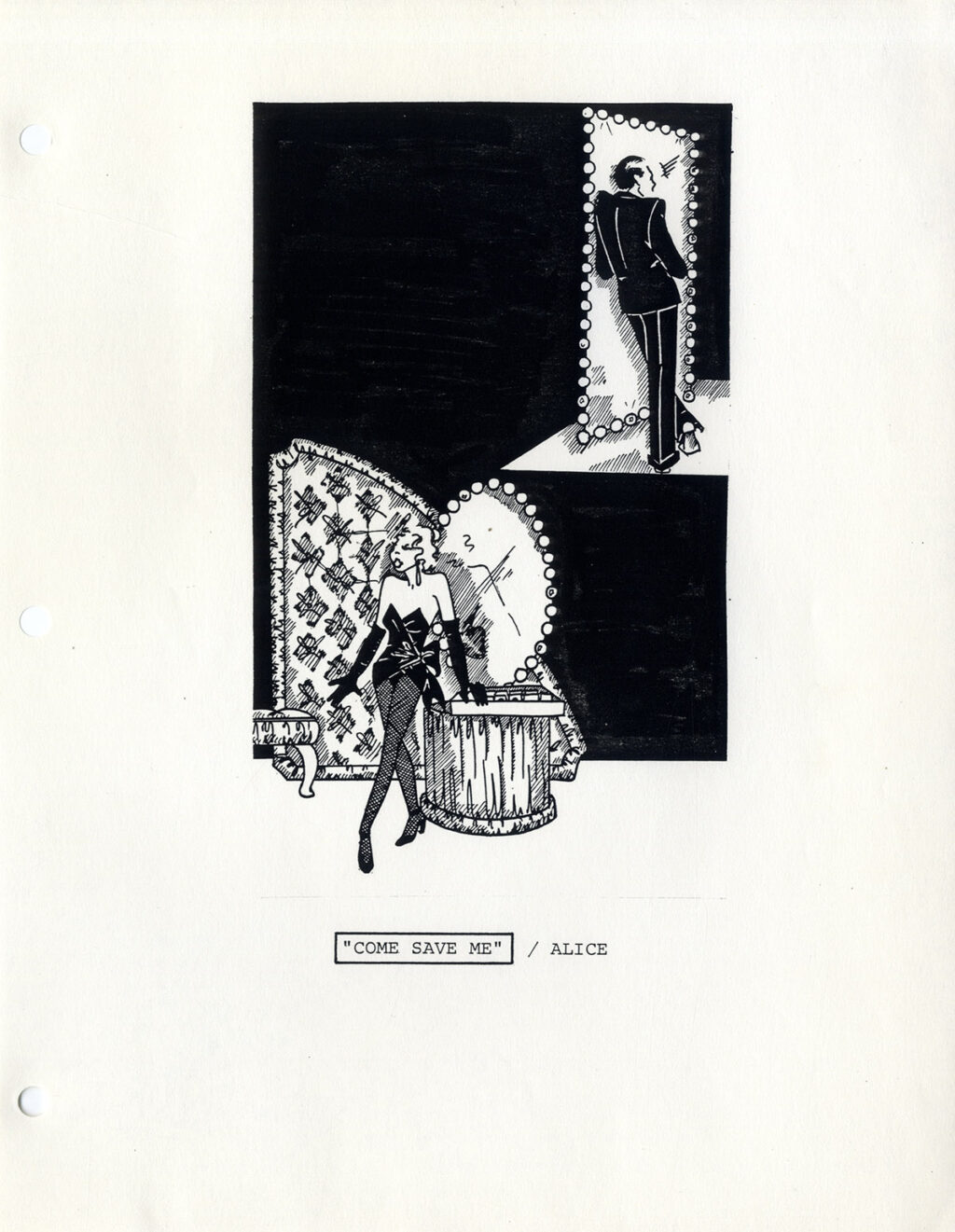 LEGS DIAMOND (Nov 12, 1985) Revised book theatre script - Image 4