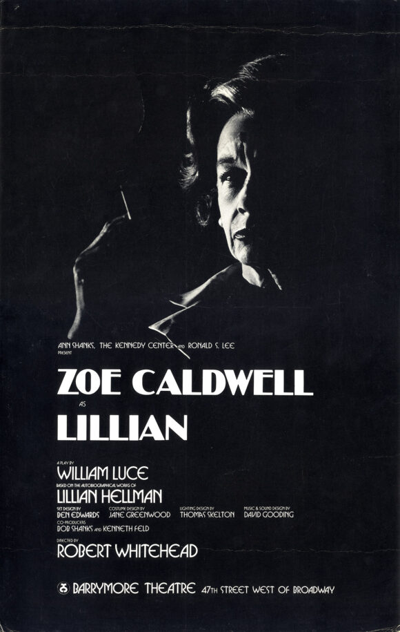 LILLIAN (1986) Theatre poster