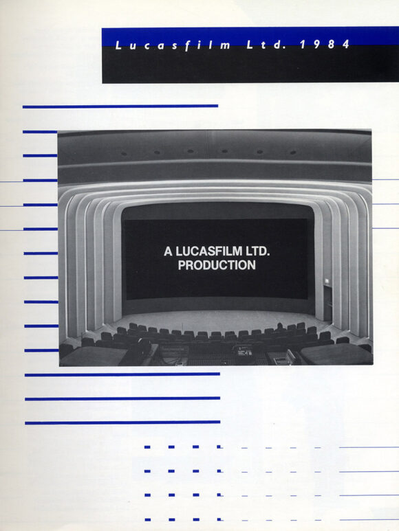 LUCASFILM LTD 1984 Studio yearbook - Image 3