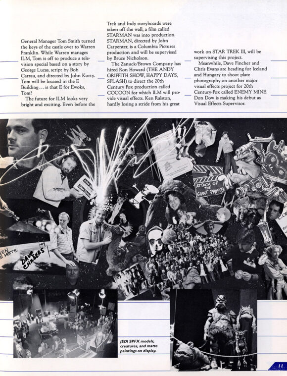 LUCASFILM LTD 1984 Studio yearbook - Image 7