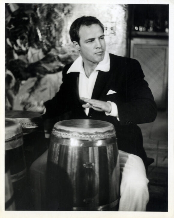 MARLON BRANDO (ca. late-1950s) Set of 8 photos