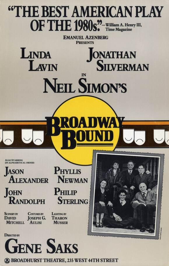 NEIL SIMON (1985-92) Set of 4 Broadway theatre posters - Image 2