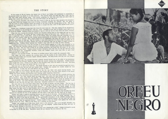 BLACK ORPHEUS [ORFEU NEGRO] (1959) Set of 2 programs - Image 4