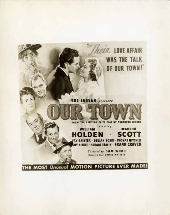 OUR TOWN (1940) Set of 18 photos